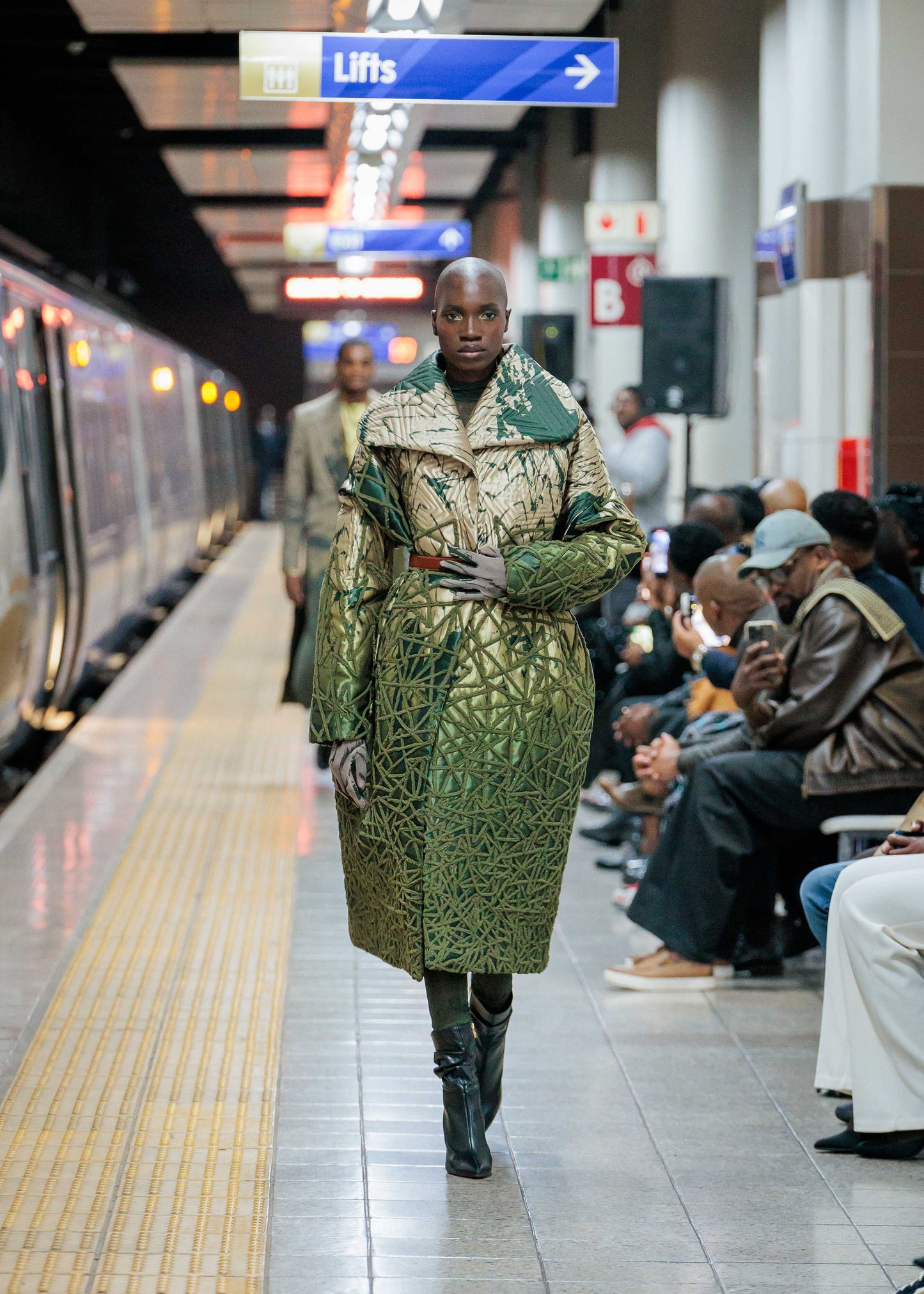 Quilted Cocoon Coat