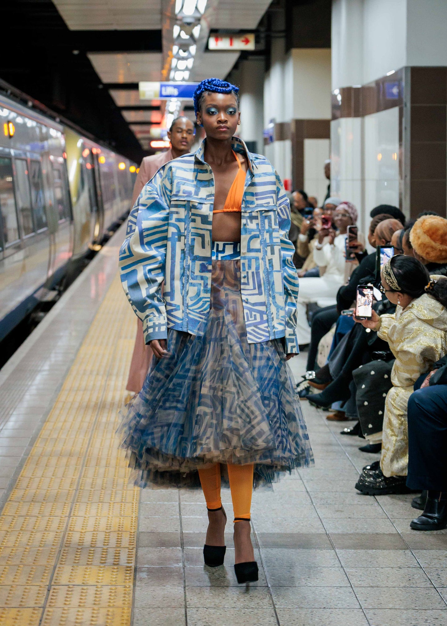 Max Print Biker Jacket