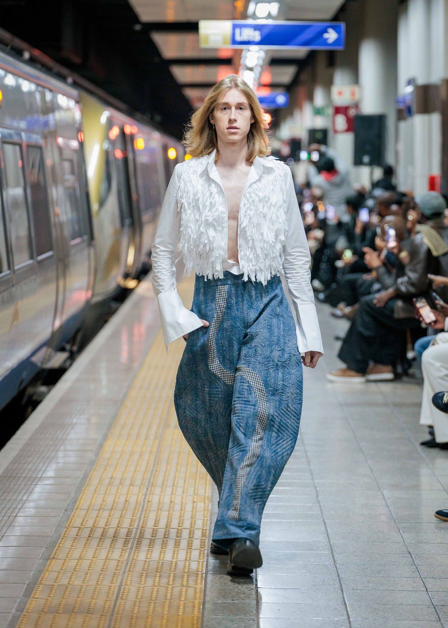 Tailored Strat Shirt w/Cutouts