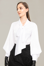 Load image into Gallery viewer, Bella Bow Blouse
