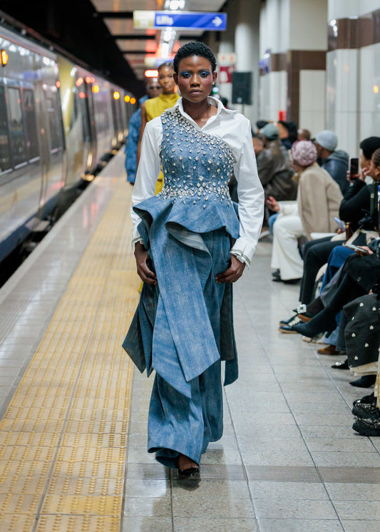 Draped Corse w/Embellishment