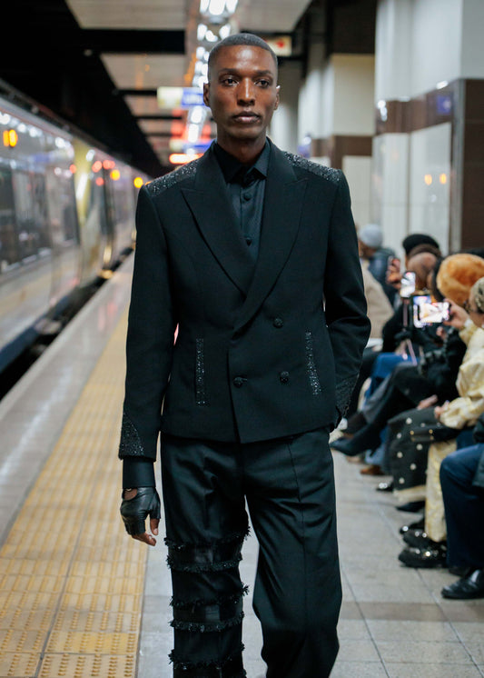 MTP Pants w/Tweed detail