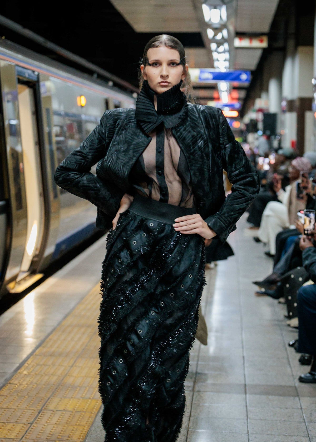 Pleated Shirt
