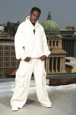 Load image into Gallery viewer, Cream Bermuda Pants
